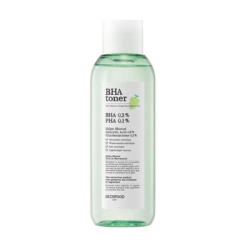 SKINFOOD Shine Muscat BHA 0.2% Toner 200ml