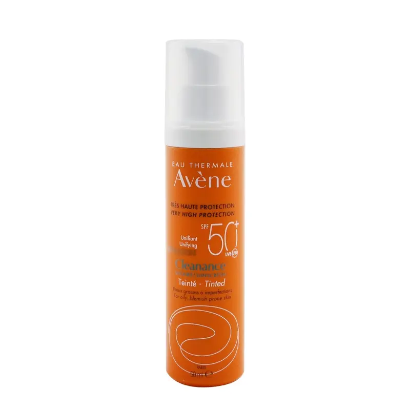 Avene Very High Protection Cleanance Unifying Tinted Sunscreen SPF 50 - For Oily, Blemish-Prone Skin  50ml/1.7oz