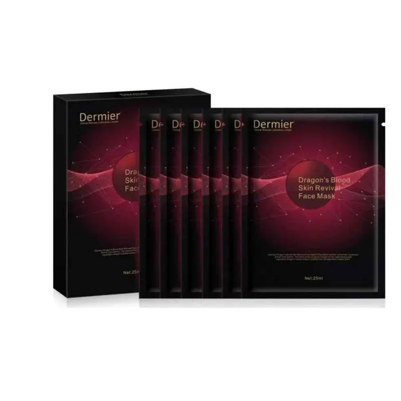 Dermier Dragons Blood Skin Revival Face Mask 6pcs  Fixed Size