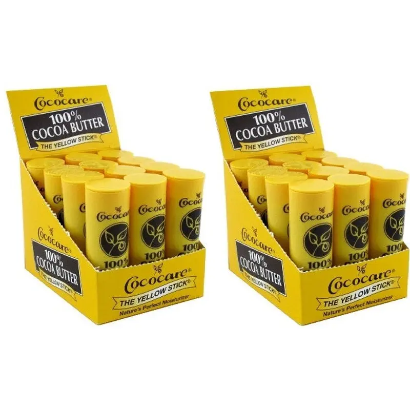 24 Pack CocoCare 100% Cocoa Butter Stick