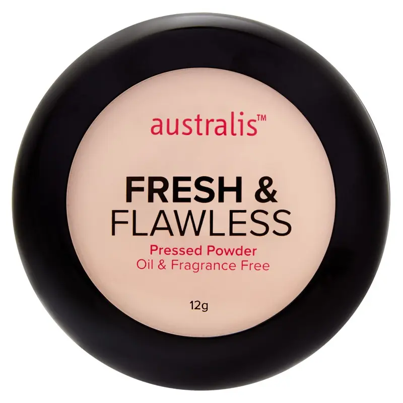 Australis Fresh & Flawless Pressed Powder 11g - Natural