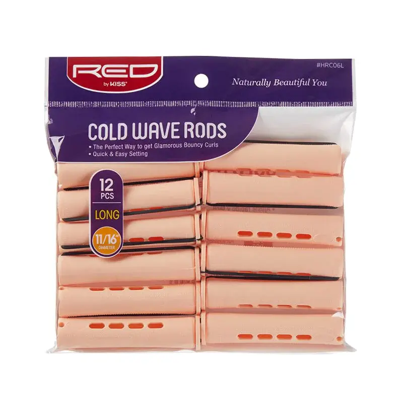 Red by Kiss Cold Wave Rods - Long - 11/16" 12PC - SAND Color