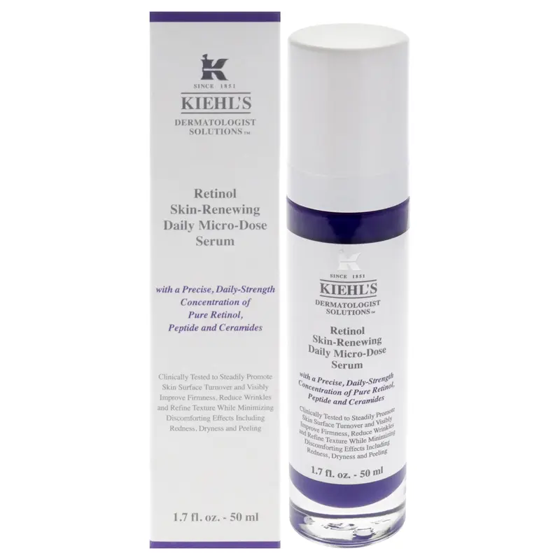 Kiehl's Retinol Skin Renewing Daily Micro Dose Serum by Kiehls for Women - 1.7 oz Serum