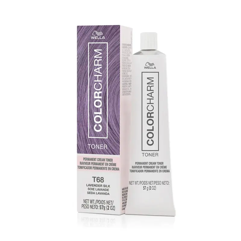 Wella Color Charm Permanent Cream Toner - T68 Lavender Silk