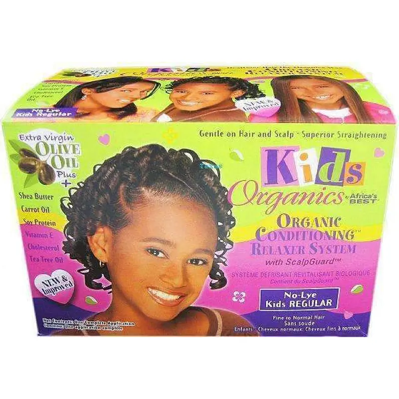 Africa's Best Organic Kids No Lye Relaxer Kit - Regular