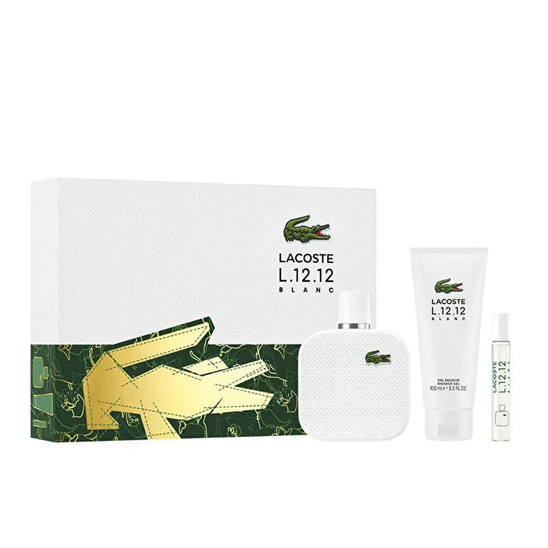 Lacoste L.12.12 White Case 3 Pcs