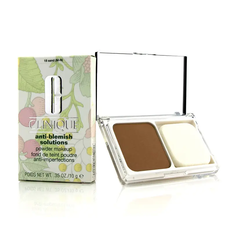 Clinique Anti Blemish Solutions Powder Makeup - # 18 Sand (M-N)  10g/0.35oz