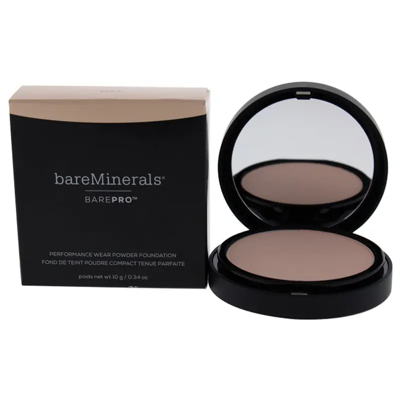 bareMinerals Barepro Performance Wear Powder Foundation - 01 Fair by bareMinerals for Women - 0.34 oz Foundation
