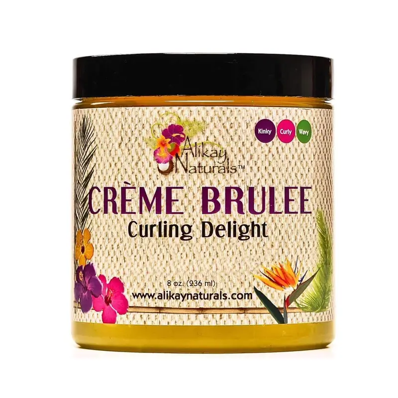 Alikay Naturals Creme Brulee Curling Custard 8oz