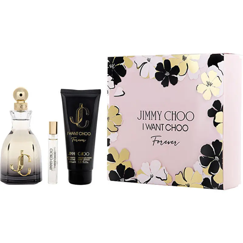 Jimmy Choo I Want Choo Forever Eau De Parfum Spray & Body Lotion & Eau De Parfum Spray 7.5ml/0.25oz Min 100ml/3.3oz