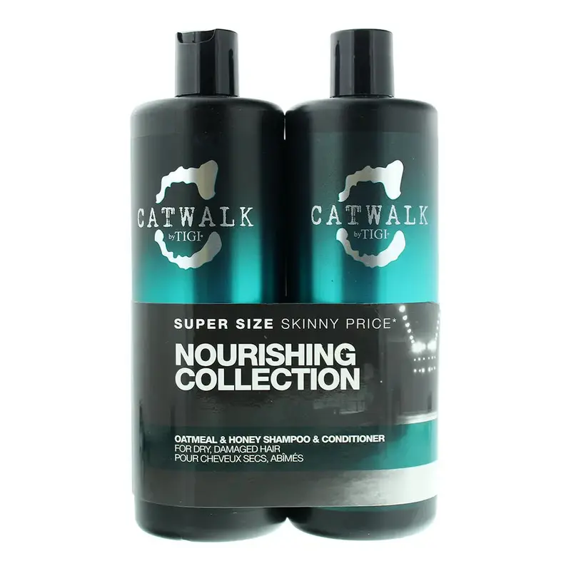 Tigi Catwalk Oatmeal And Honey Duo Pack Shampoo  Conditioner 750ml