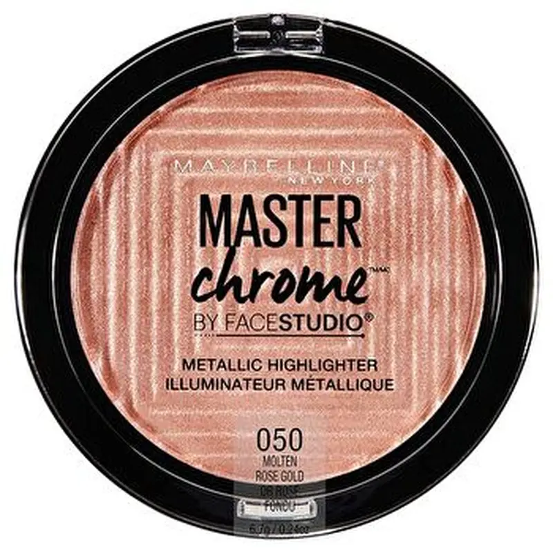 Maybelline Master Chrome Metallic Highlighter Powder - Molten Rose Gold