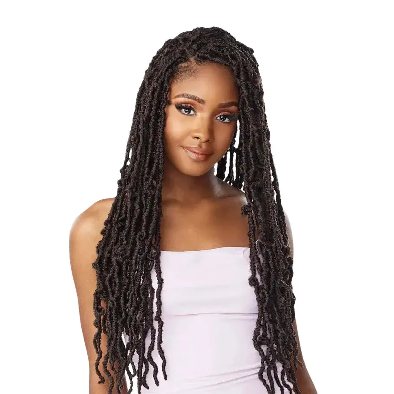 Sensationnel Lulutress 3X's Pack Distressed Locs Crochet Hair - 18"