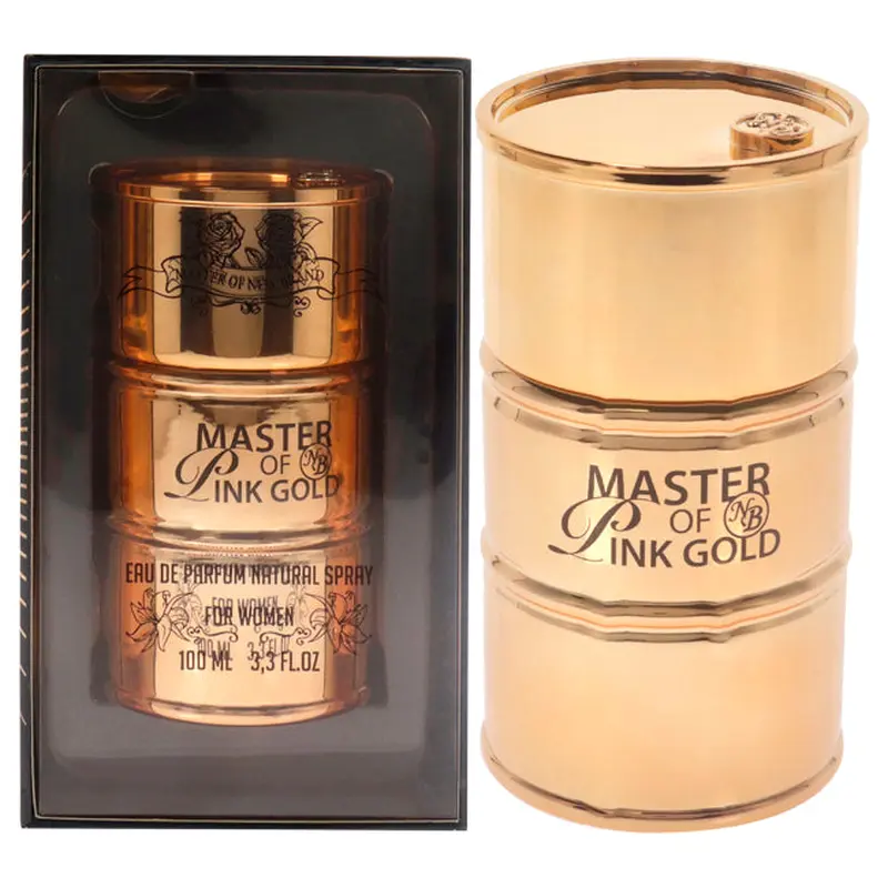 New Brand Master of Essence Pink Gold by New Brand for Women - 3.3 oz EDP Spray
