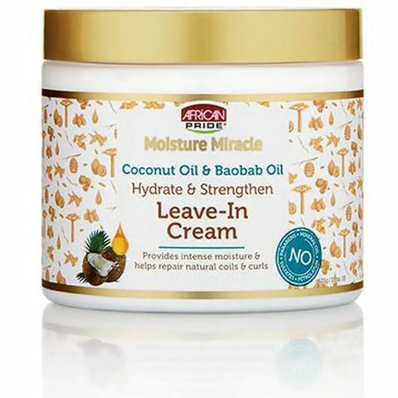 African Pride: Hydrate & Strengthen Leave-In Cream 15oz