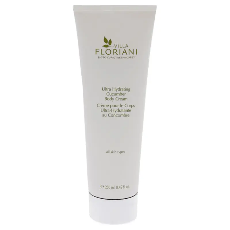 Villa Floriani Ultra Hydrating Body Cream - Cucumber by Villa Floriani for Women - 8.45 oz Body Cream