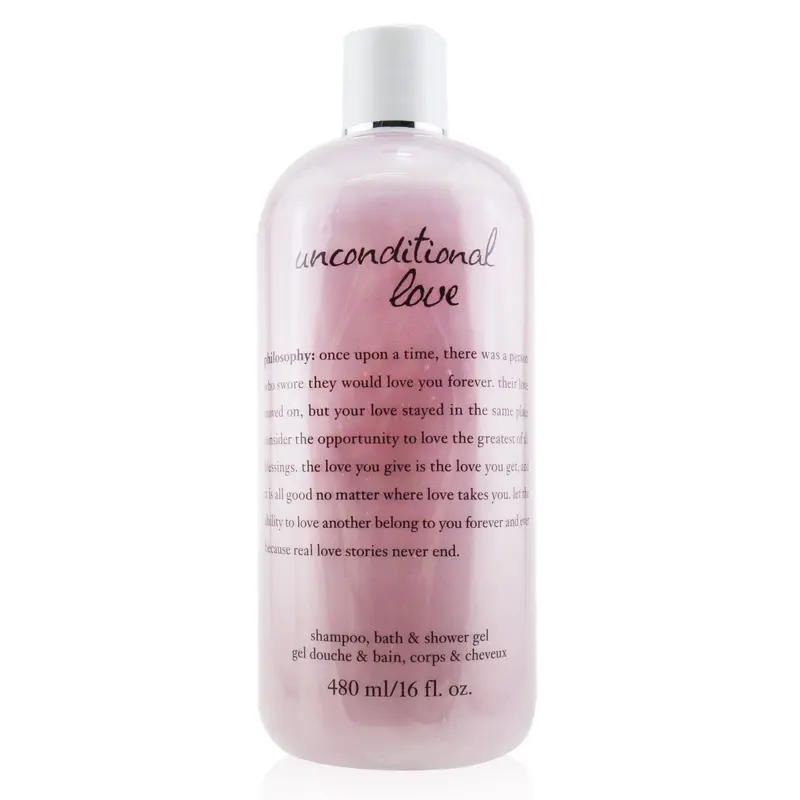 Philosophy Unconditional Love Shampoo, Bath & Shower Gel  480ml/16oz