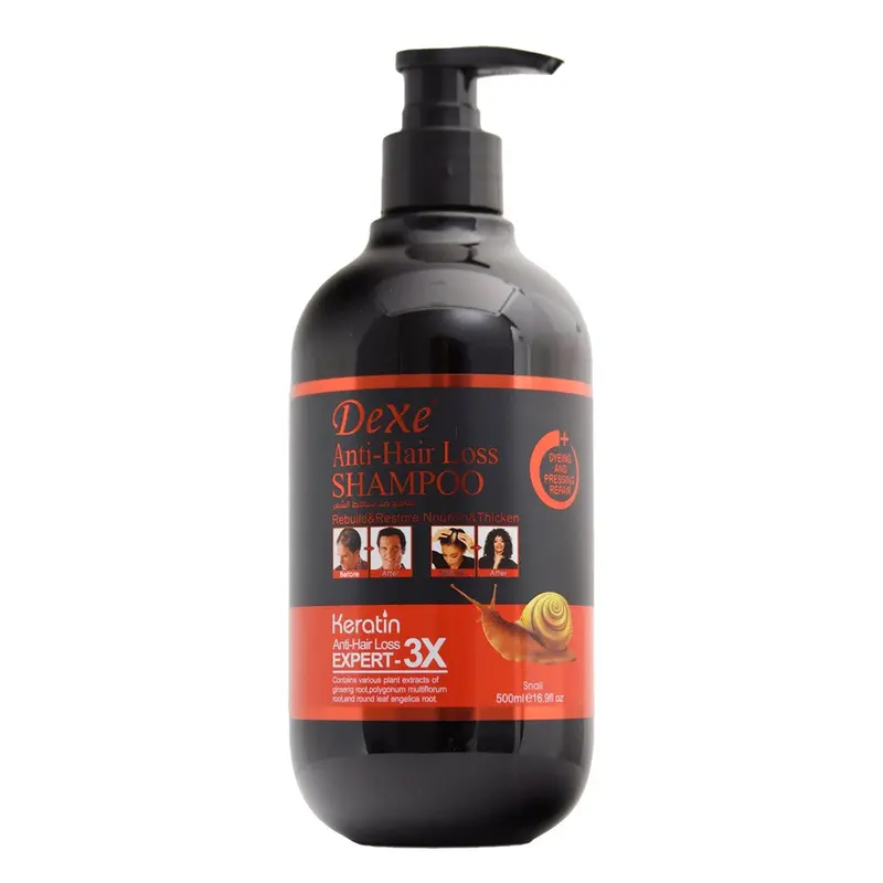 Dexe Keratin Anti-Hair Loss Shampoo w/ Snail