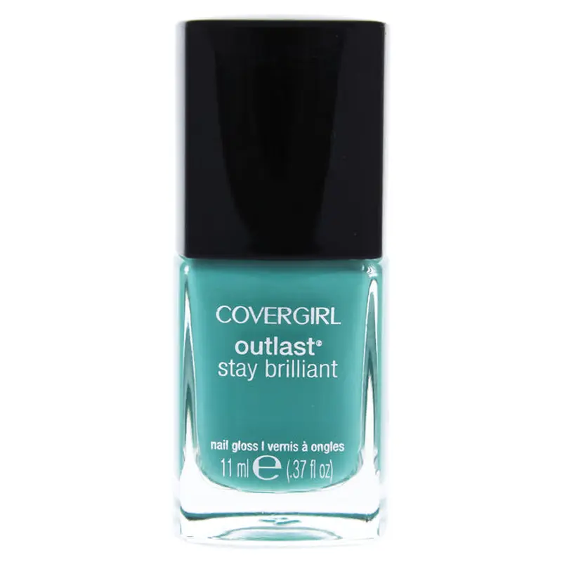 CoverGirl Outlast Stay Brilliant - # 285 Mint Mojito by CoverGirl for Women - 0.37 oz Nail Polish