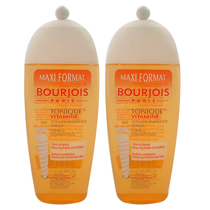 Bourjois Maxi Format Vitamin-Enriched Toner by Bourjois for Women - 8.4 oz Toner - Pack of 2