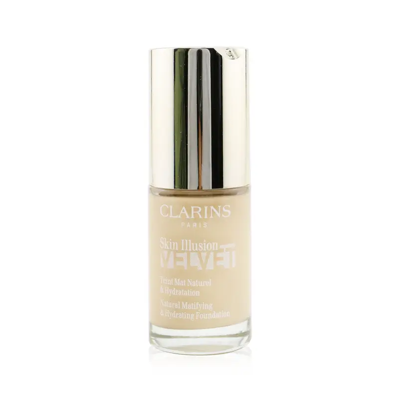 Clarins Skin Illusion Velvet Natural Matifying & Hydrating Foundation - # 107C Beige  30ml/1oz
