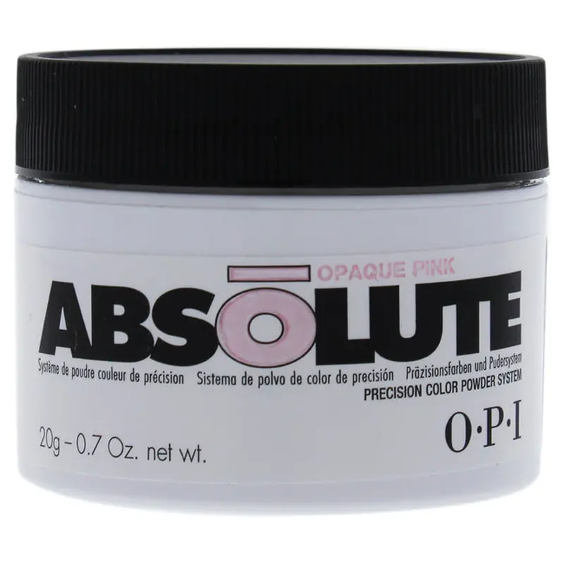 OPI Absolute Opaque Pink Powder by OPI for Women - 0.7 oz Nail Powder