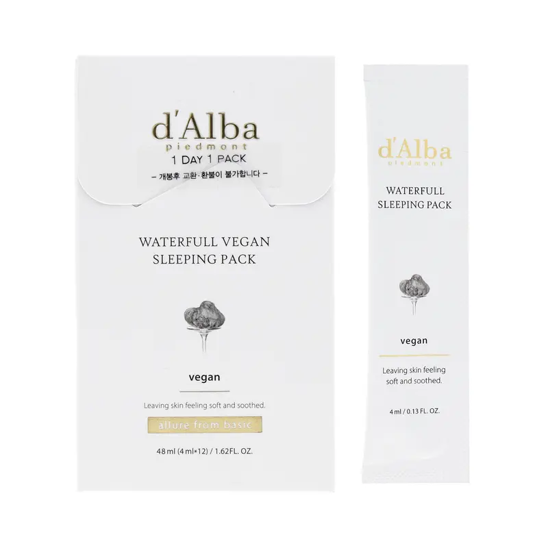 dAlba Waterfull Sleeping Pack 4ml * 12ea