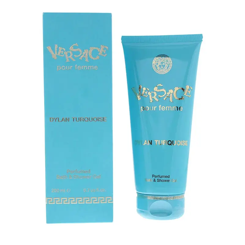Versace Pour Femme Dylan Turquoise Perfumed Bath  Shower Gel 200ml