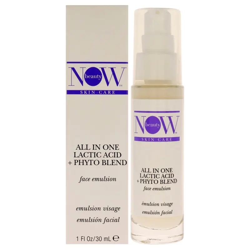 NOW Beauty All in one Lactic Acid Plus Phyto Blend Treatment by NOW Beauty for Unisex - 1 oz Treatment
