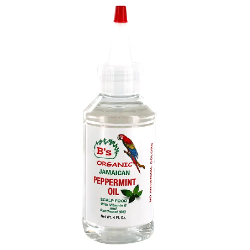B's Organic Jamaican Peppermint Oil Scalp Food