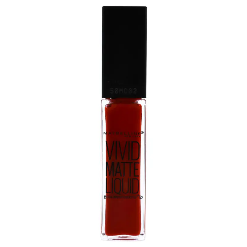 Maybelline ColorSensational Vivid Matte Liquid Lipstick - 30 Orange Shot by Maybelline for Women - 0.26 oz Lipstick