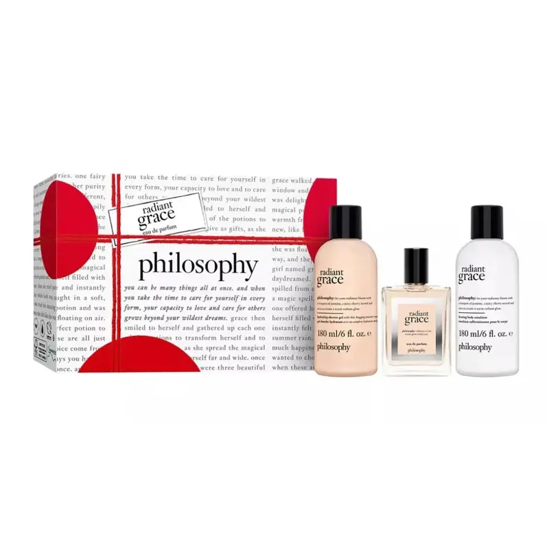 PHILOSOPHY SET:EDP SPRAY 60ML/FIRM EMULSION 180ML 1 x SHOWER GEL 180ML