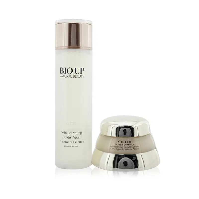 Shiseido Bio Performance Advanced Super Revitalizing Creme 75ml (Free: Natural Beauty BIO UP Treatment Essence 200ml)  2pcs