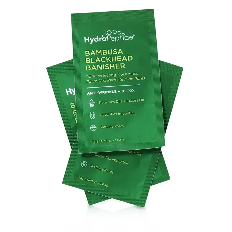 HydroPeptide Bambusa Blackhead Banisher Pore Perfecting Nose Mask (Exp. Date 10/2022)  8sheets