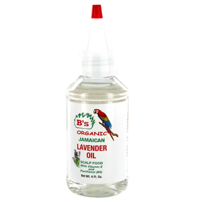 B's Organic Jamaican Lavender Oil Scalp Food
