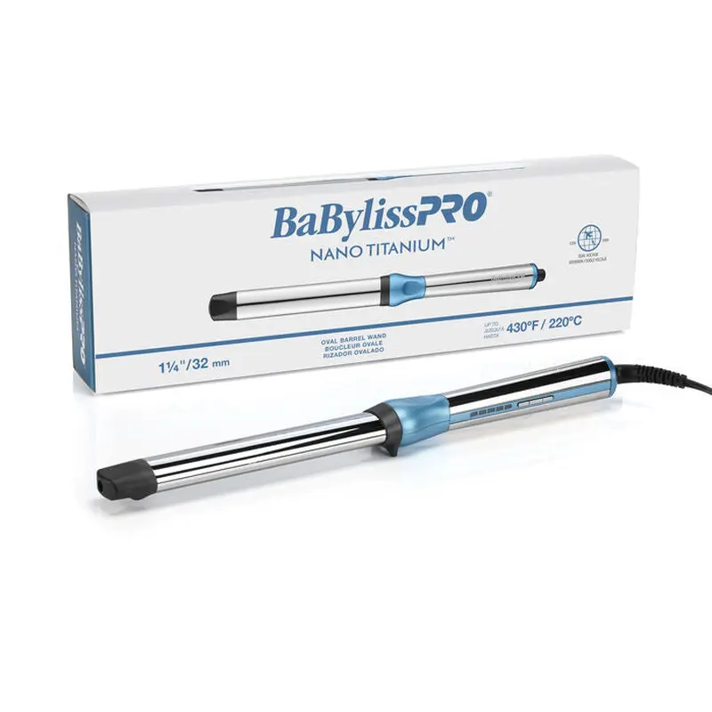 BaBylissPRO Nano Titanium 1.25" Oval Barrel Wand