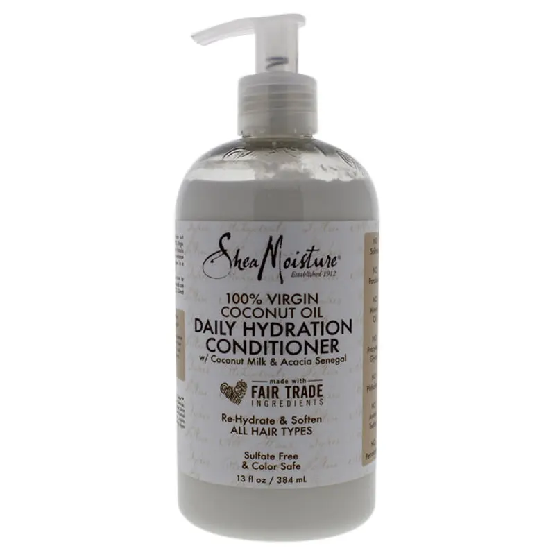 Shea Moisture 100 Percent Virgin Coconut Oil Daily Hydration Conditioner by Shea Moisture for Unisex - 13 oz Conditioner