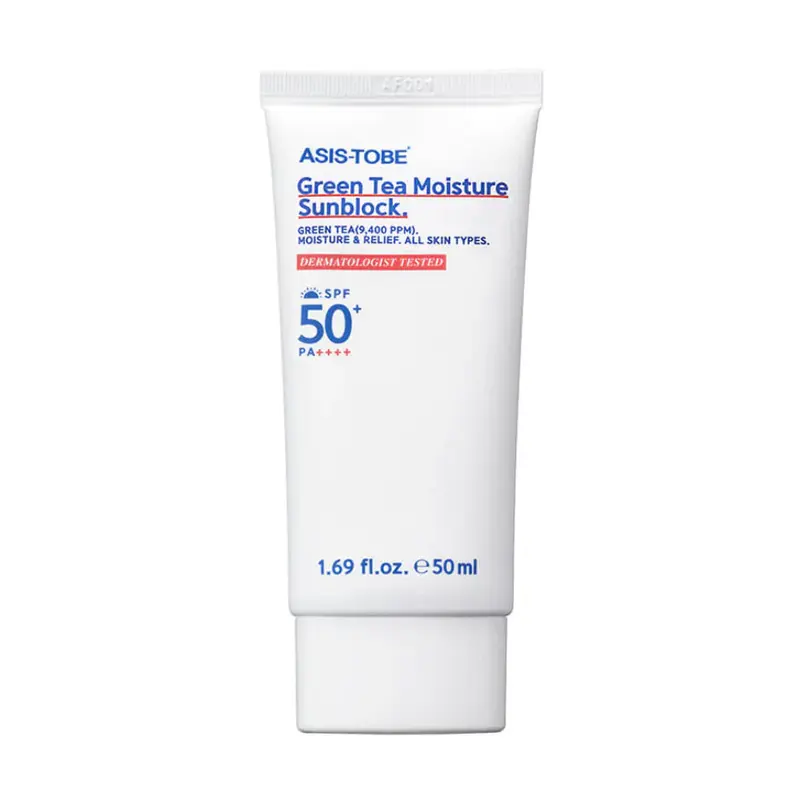 ASIS-TOBE Green Tea Moisture Sunblock SPF 50+ PA++++ 50ml