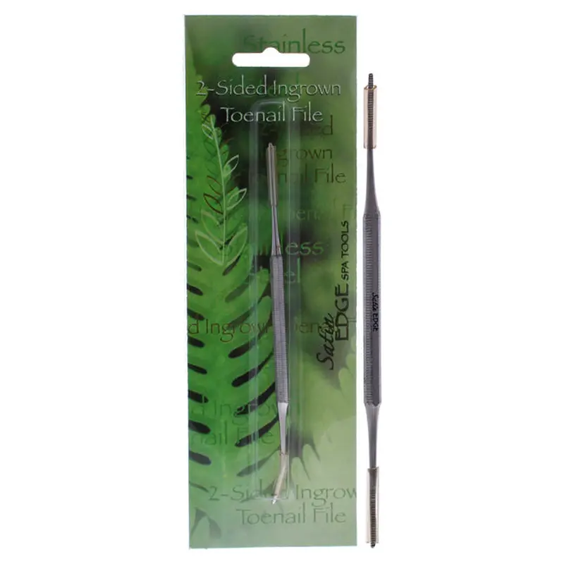 Satin Edge Double-Sided Ingrown Toenail File by Satin Edge for Unisex - 1 Pc Nail File