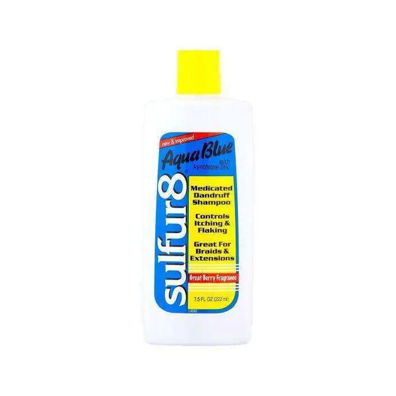 Sulfur8 Aqua Blue Medicated Dandruff Shampoo