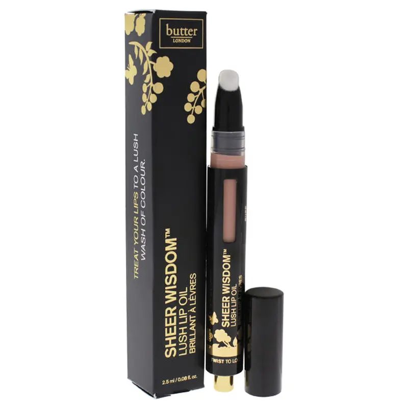 Butter London Sheer Wisdom Lush Lip Oil - Buff by Butter London for Women - 0.08 oz Lip Oil