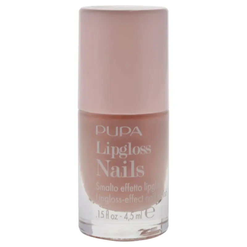 Pupa Milano Lipgloss Nails Polish - 004 Deep Nude by Pupa Milano for Women - 0.15 oz Nail Polish
