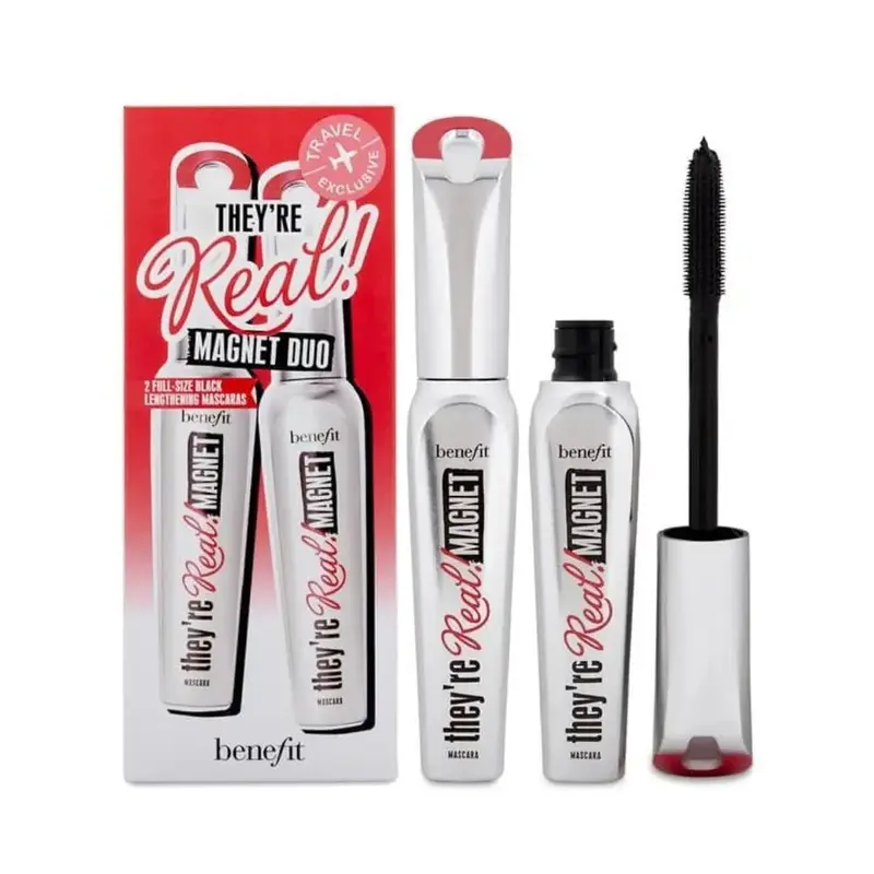 BENEFIT THEY'RE REAL MAGNET SET: 2X MASCARA BLACK N53 9G