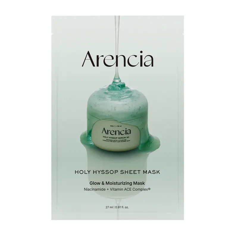 Arencia Holy Hyssop Mask Pack 27ml * 5ea