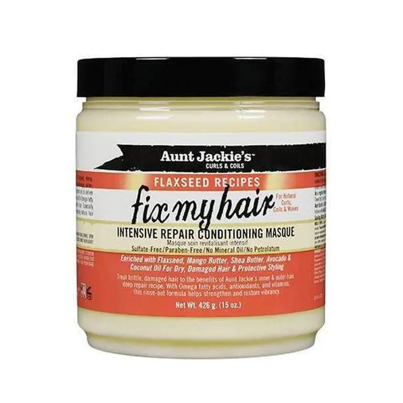 Aunt Jackie's Flaxseed Recipes "Fix My Hair" Repair Masque