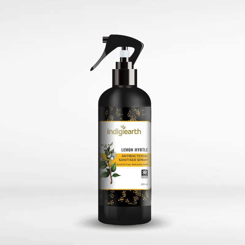 Indigiearth Lemon Myrtle Antibacterial Sanitiser Spray 500ml