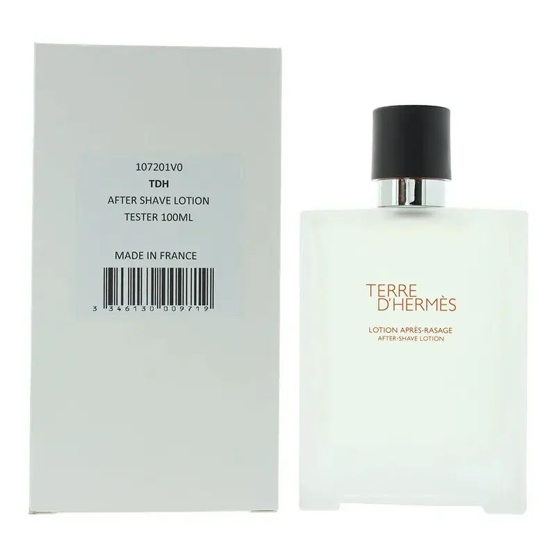 Herms Terre D'hermes Tester Aftershave Lotion 100ml