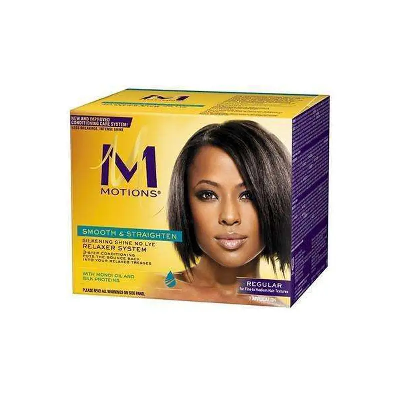 Motions Smooth & Straighten Silkening Shine No Lye Relaxer - Regular