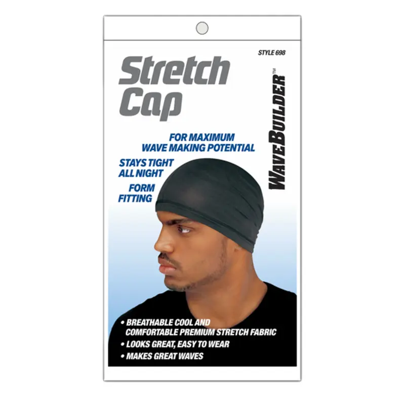 WaveBuilder Stretch Cap #698 Black