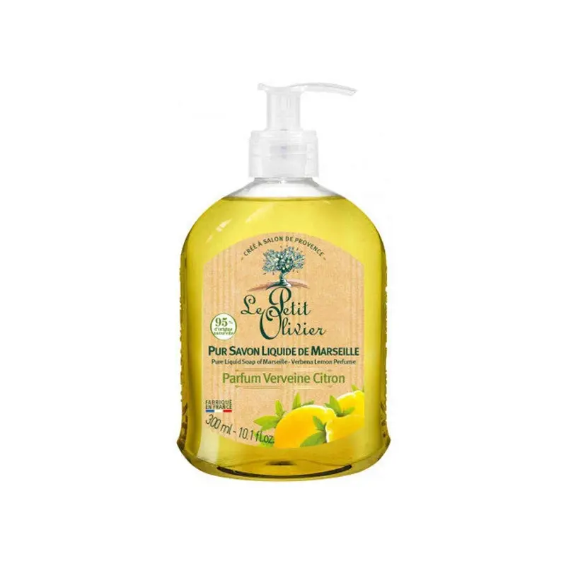 Le Petit Olivier Pure liquid Marseille soap Verbena Lemon Perfume 300ml  Fixed Size